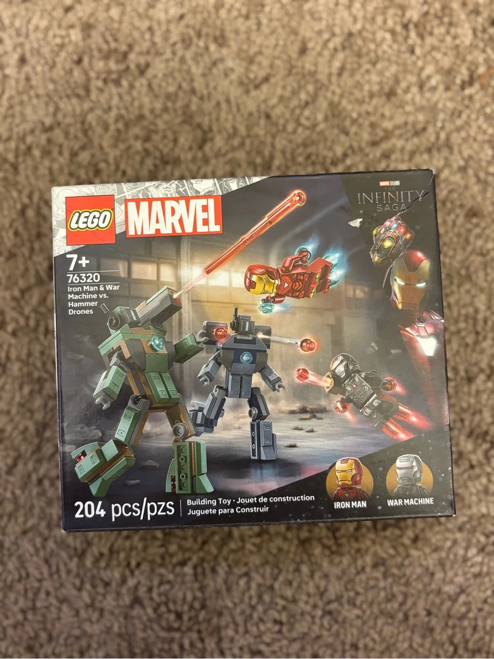 LEGO Iron Man Battle Set - Red & Green & Gray